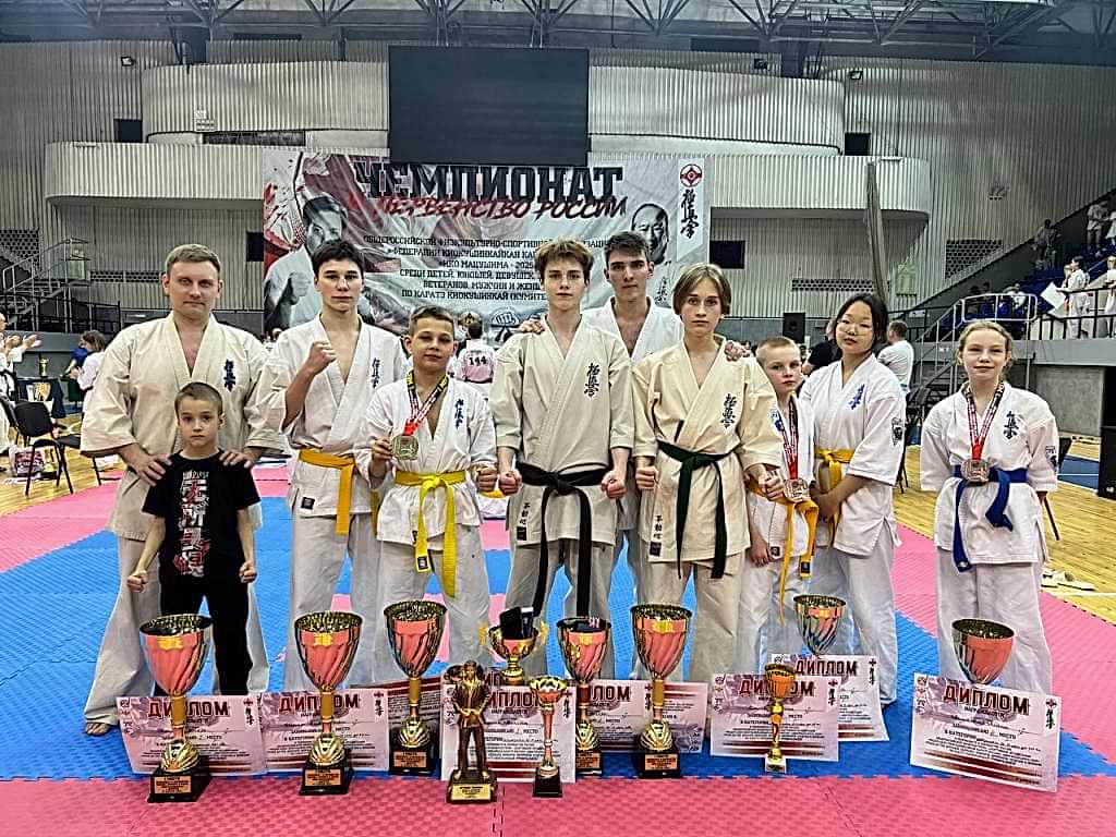 🏆🥇🥈🥉  Сборная Свердловской приняла участие в Чемпионате и Первенстве Казахстана 2025 по кумитэ и ката, г. Астана, ИКО Мацушима (27.04.25)